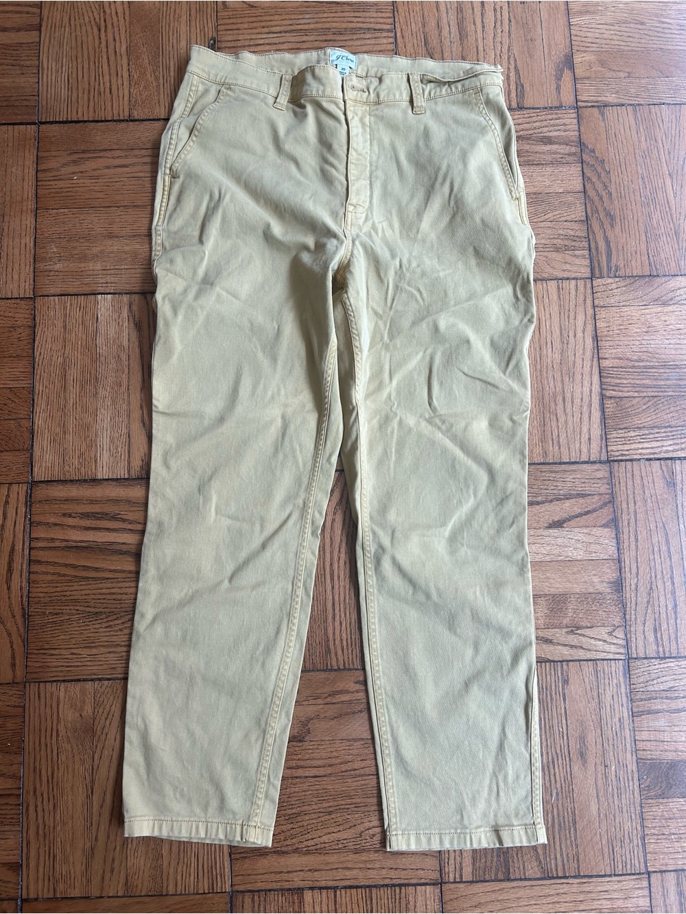 J. Crew Women’s Cropped Chino Pants in Tan